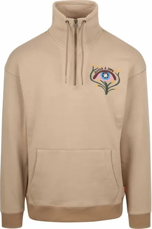 Scotch&Soda Half-zip Embroidered Artwork