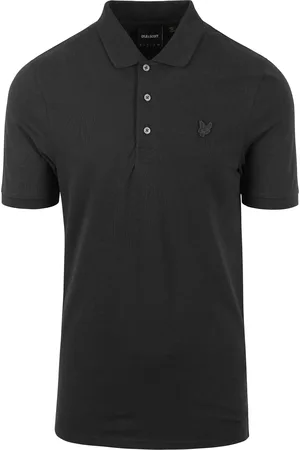 Lyle & Scott Tonal Eagle Polo Anthracite Gris