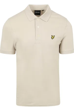 Lyle & Scott Polo Ecru Plain