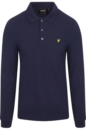 Lyle & Scott Lyle & Scott Polo à manches longues Marine Bleu Bleu foncé