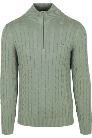 GANT Pullover Half-Zip Cable