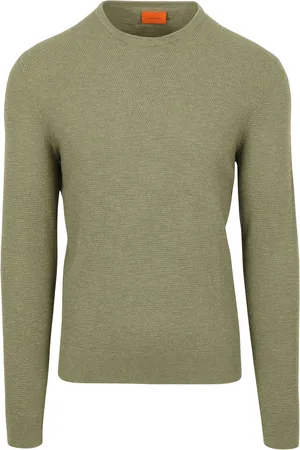 Suitable Pull Structure Slub Olive