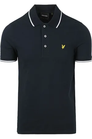 Lyle & Scott Polo Tipped Navy Bleu Bleu foncé