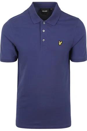 Lyle & Scott Polo Deep Indigo Bleu Bleu foncé