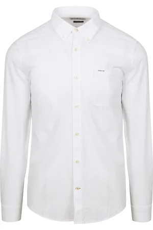 Barbour Shirt Nelson Tailored White