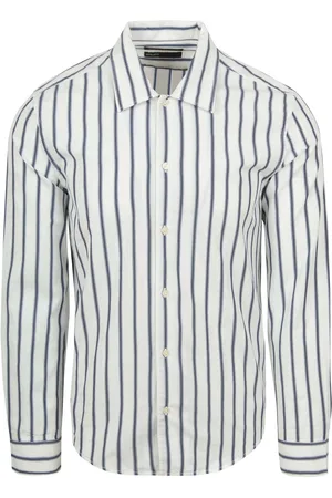 Marc O’ Polo Shirt Stripe Blue Bleu Blanc cassé