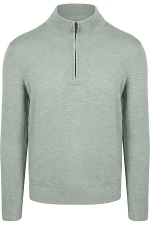 Suitable Slub Yarn Pull Demi-Zip