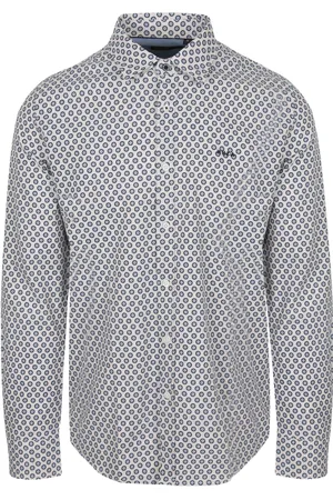 New Zealand Auckland NZA Chemise Jaden Linen Blend Bleu clair Bleu