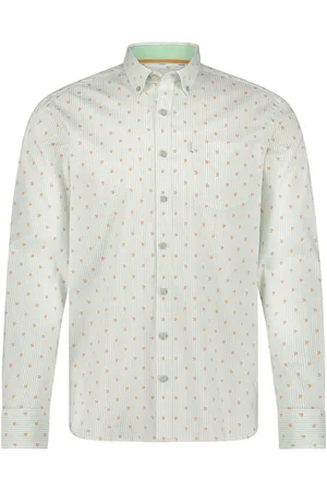 State of art Chemise Poplin Impression verte