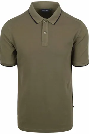 Suitable Respect Polo Tip Ferry Olive Vert Vert foncé