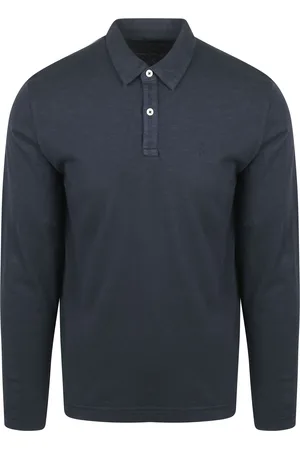 Marc O’ Polo Longsleeve Polo Marine Bleu Bleu foncé