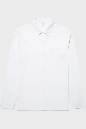 Sunspel Chemise Riviera Blanc