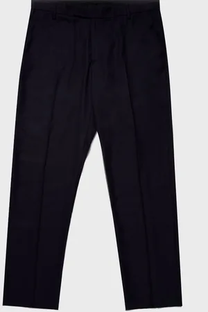 Sunspel Pantalon en laine de voyage Bleu marine