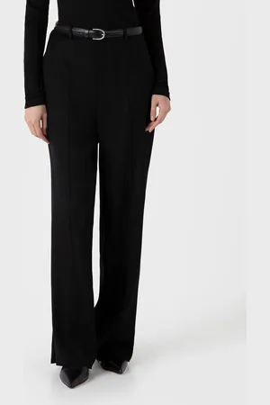Sunspel Pantalon en flanelle de laine Noir