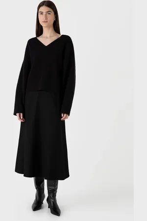 Sunspel Pull double face Noir