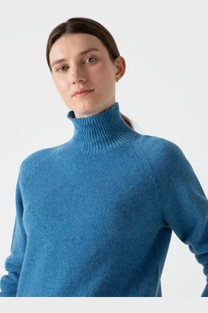 Sunspel Pull col cheminée en laine d