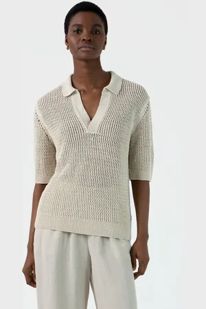 Sunspel Polo en maille de lin