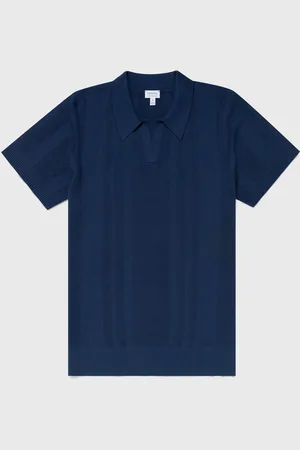 Sunspel Polo en tricot à rayures