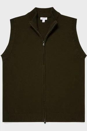 Sunspel Gilet en laine d