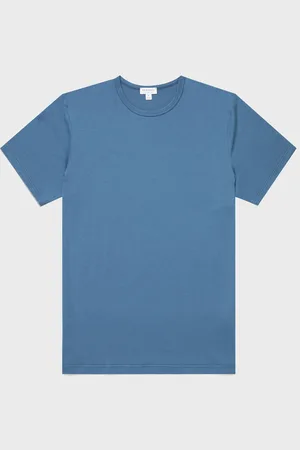 Sunspel T-shirt classique Bleu
