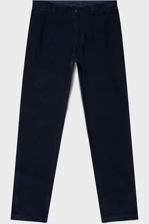 Sunspel Pantalon en velours côtelé Bleu marine