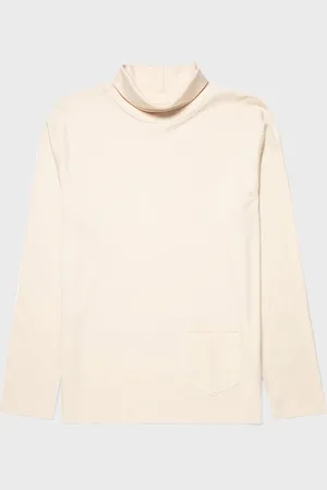 Sunspel Col roulé brossé carbone x Nigel Cabourn