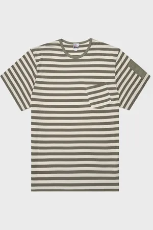 Sunspel X Nigel Cabourn T-shirt Vert