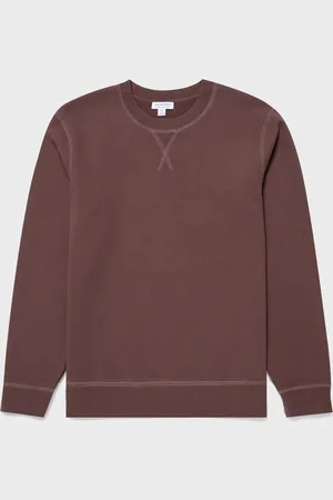 Sunspel Sweatshirt Brun