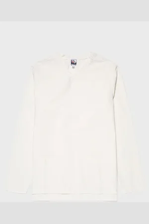 Sunspel X Nigel Cabourn Blouse militaire Ripstop Écru