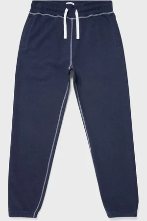 Sunspel Jogging polaire Bleu marine