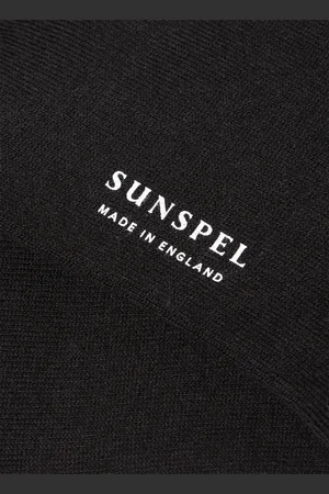 Sunspel Chaussette à la cheville Noir