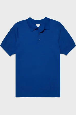 Sunspel X MR PORTER Polo en maille piquée Bleu
