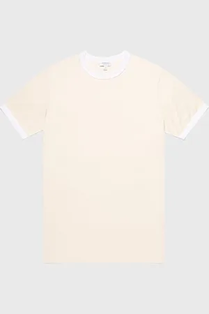 Sunspel T-shirt classique Ringer Blanc