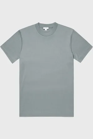 Sunspel T-shirt épais à coupe décontractée Vert