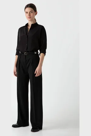 Sunspel Chemise en soie Noir