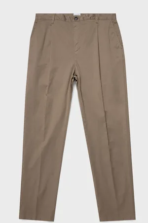 Sunspel Pantalon à pinces en sergé
