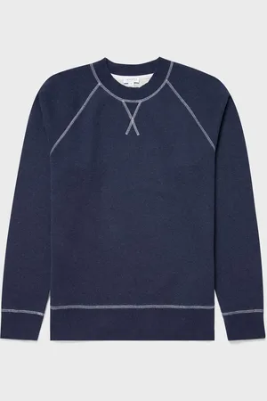 Sunspel Sweatshirt polaire Bleu marine