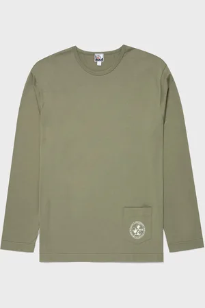 Sunspel X Nigel Cabourn T-shirt à manches longues Vert
