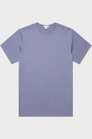 Sunspel T-shirt classique Bleu