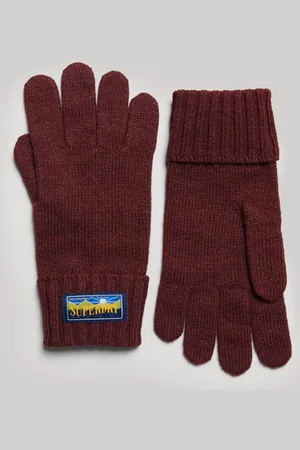 Superdry Femme Gants en Laine Mélangée Radar Taille: S/M