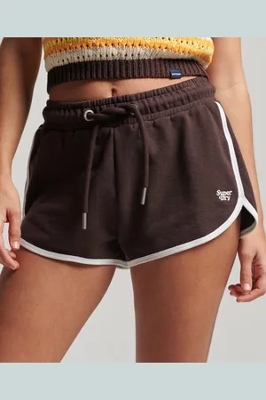 Superdry Femme Short de Course en Jersey Vintage Taille: 44