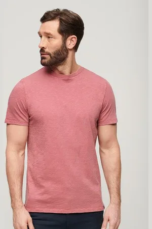 Superdry Homme T-shirt Ras-du-cou Flammé à Manches Courtes Taille: L