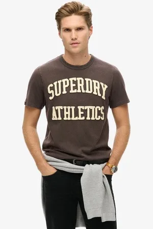 Superdry Homme Vintage Athletic Short Sleeve T-shirt Taille: Xxl