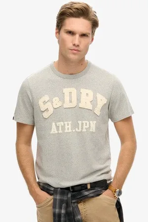 Superdry Homme Vintage Athletic Short Sleeve T-shirt Taille: XL