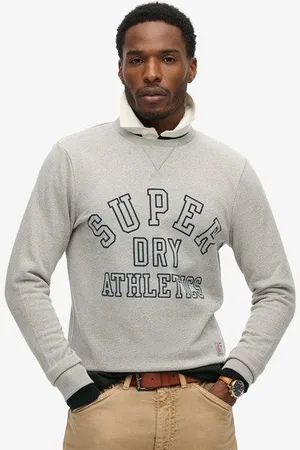 Superdry Homme Sweat à Imprimé Athletic Taille: M
