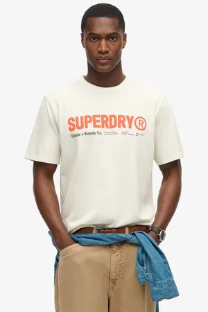 Superdry Homme T-shirt Ample à Logo Utility Sport Taille: S