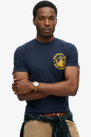 Superdry Homme T-shirt à Motif Outdoor Taille: Xxl