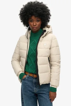 Superdry Femme Doudoune à Capuche Spirit Sports Taille: 38