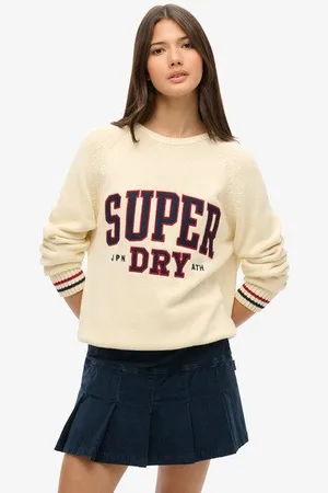 Superdry Femme Mini-jupe Plissée en Velours Côtelé Vintage Taille: 44