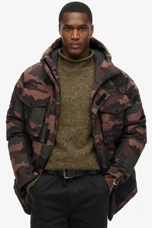 Superdry Homme Parka Everest Tactical Taille: M